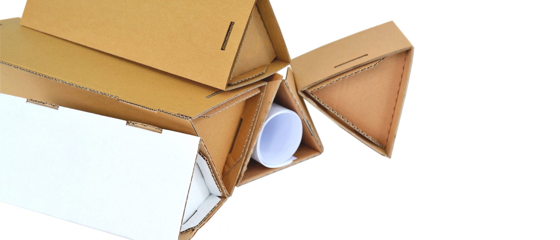 Emballage carton pour produits longs (Affiches, photos, plans) : Tri'Rolpack